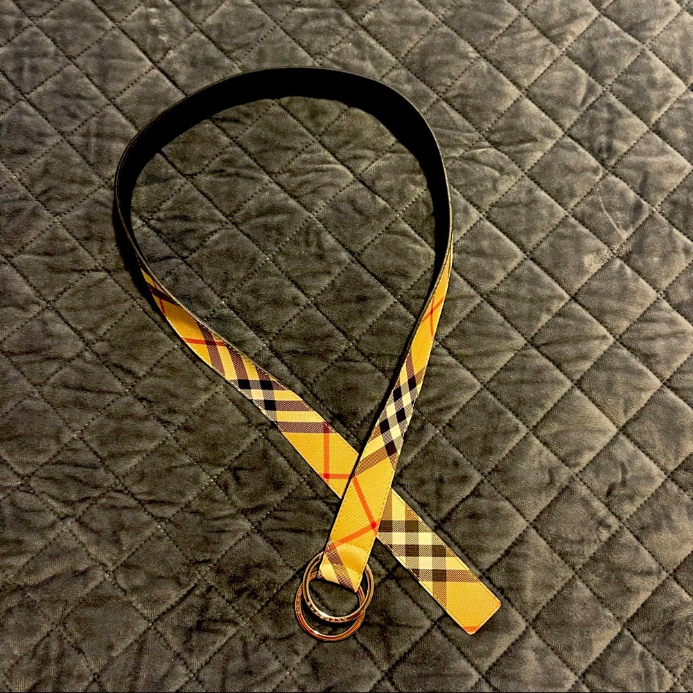 Burberry belt 36/90 material PVC